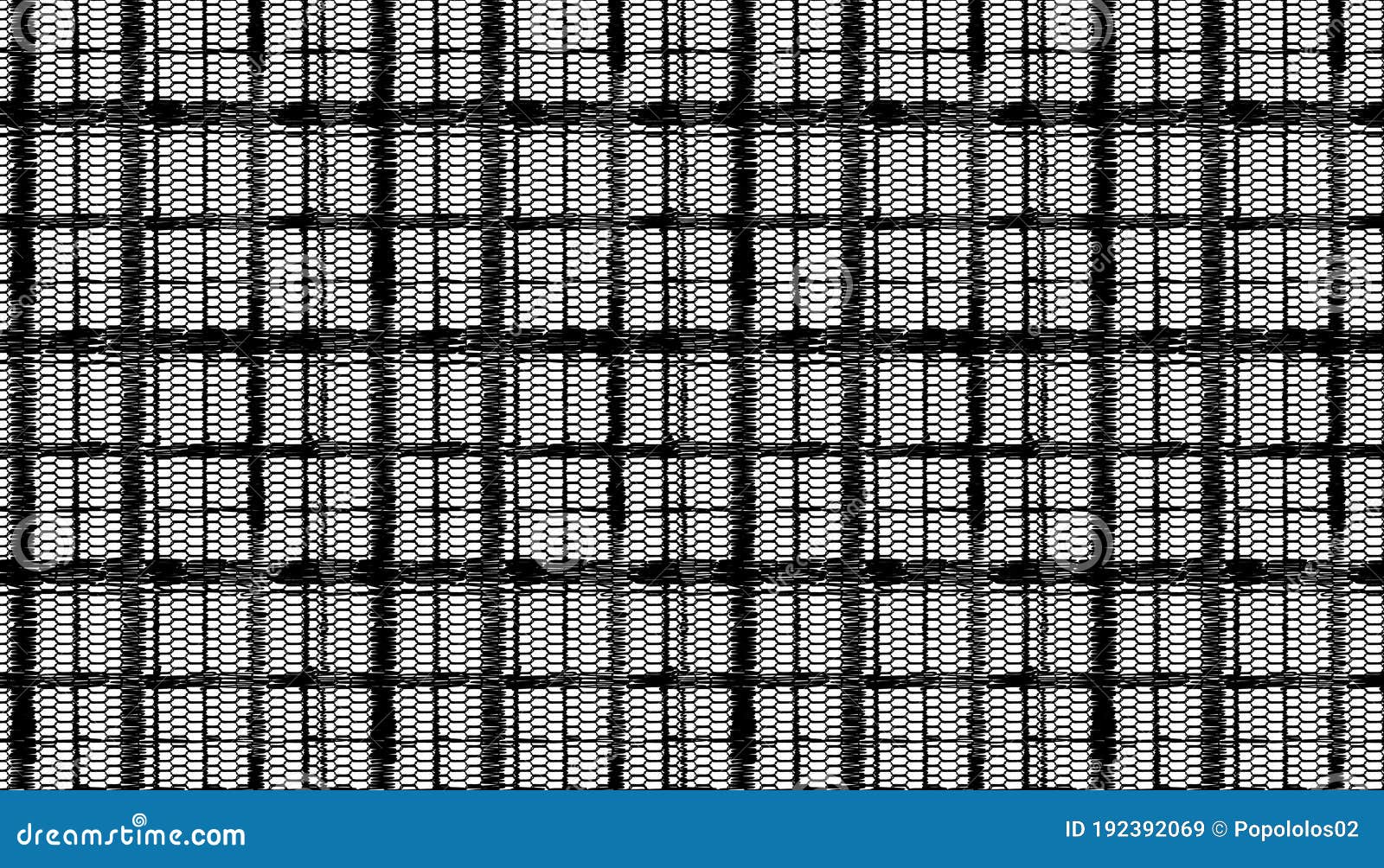 black check macrame lace. seamless pattern . jacquard mesh lace fabric.
