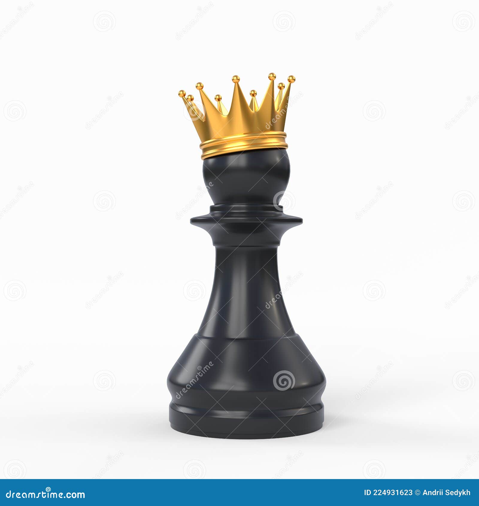 Black chess king, finial, glass, crown HD phone wallpaper