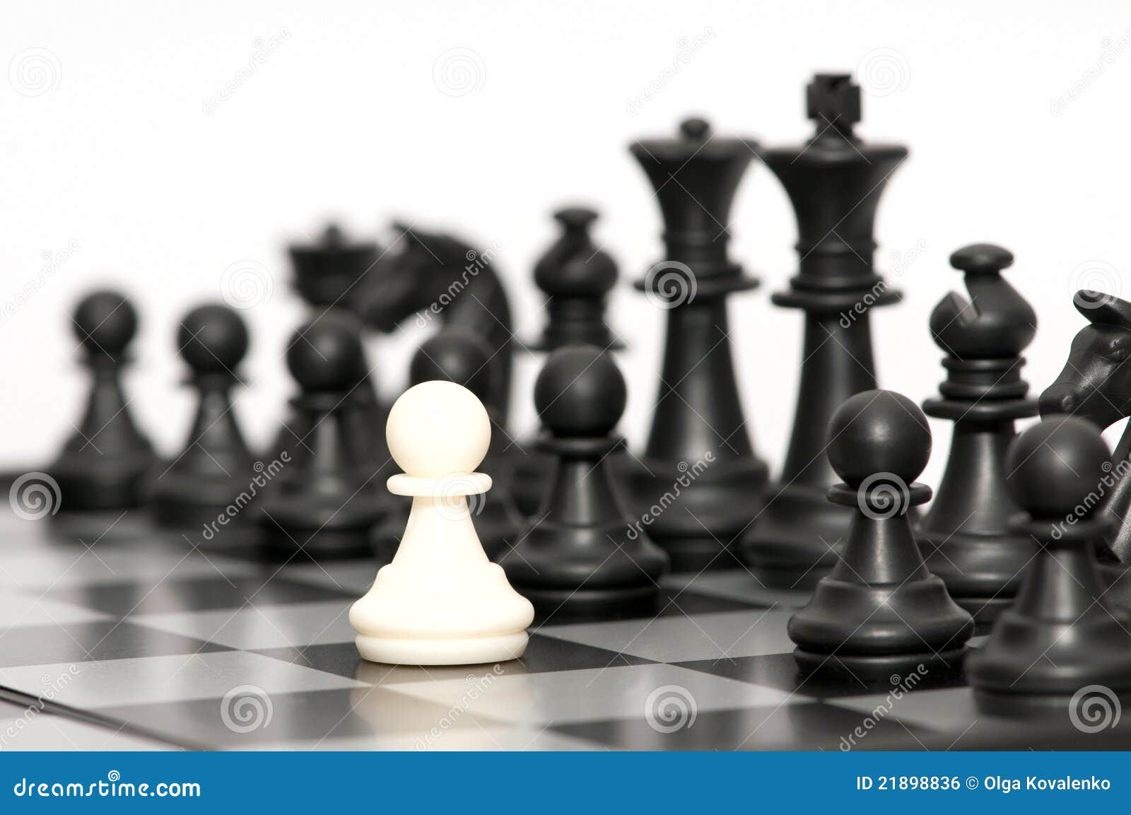 Black chessmen stock photo. Image of choice, battle, play - 21898836