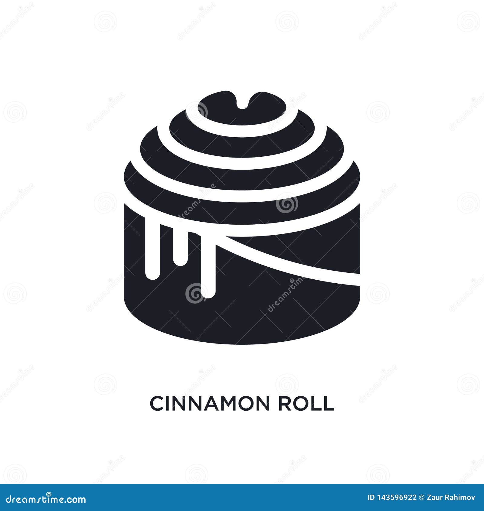 Cinnamon Roll Icon Vector Art, Icons, and Graphics for Free Download