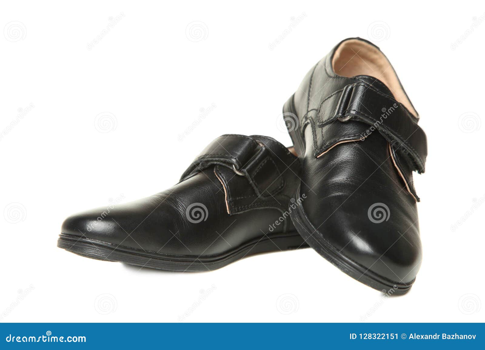 Black classic shoes stock image. Image of elegance, glamour - 128322151