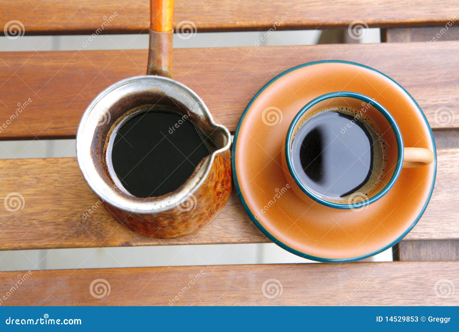 black coffee cup