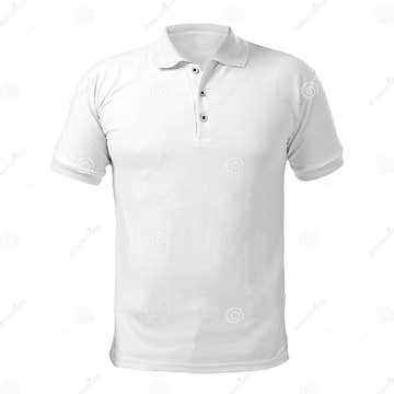 Black Collared Shirt Design Template Stock Image - Image of clothing ...