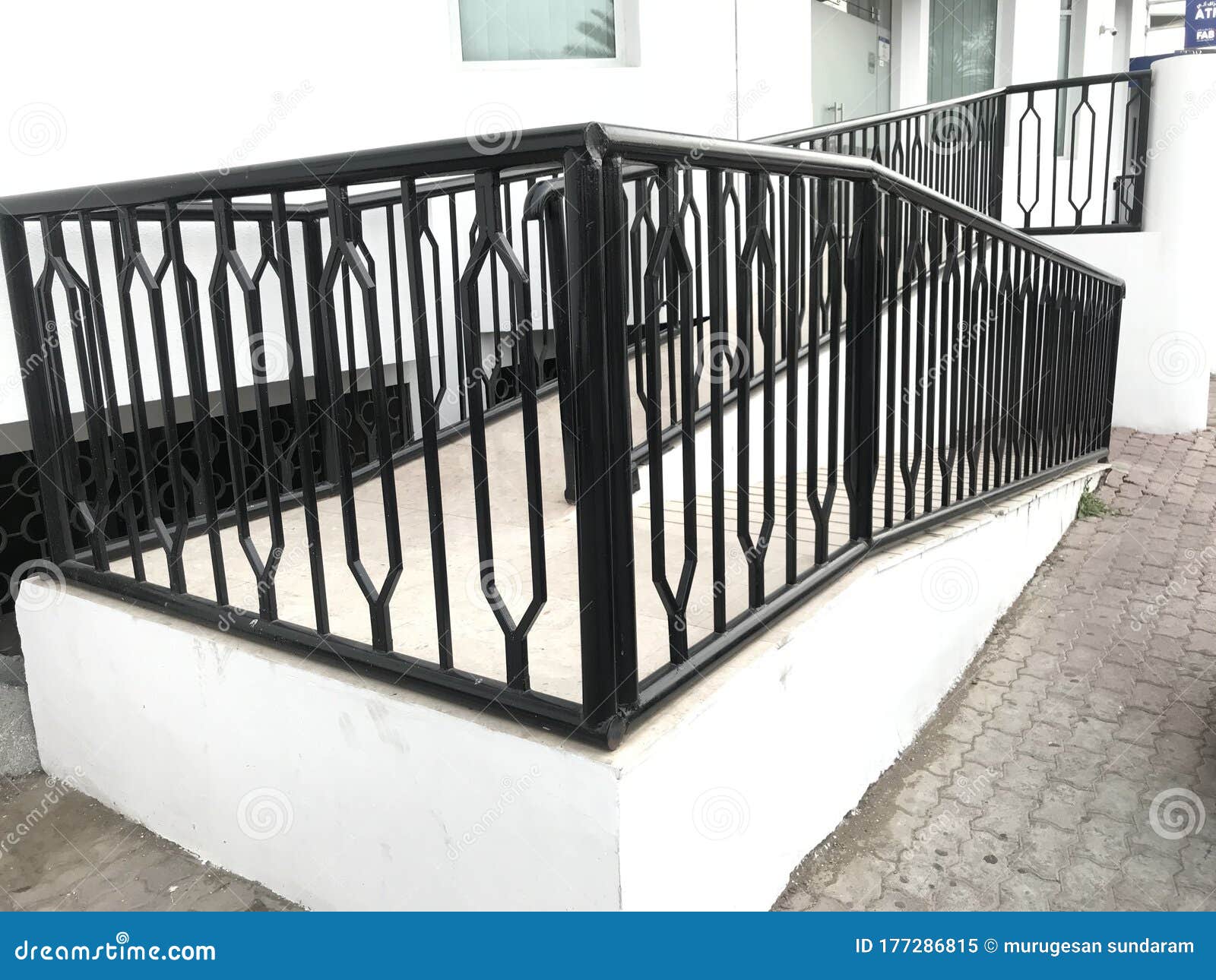 Black Color Enamel Oil Painted Over the Surface of Galvanized Iron or