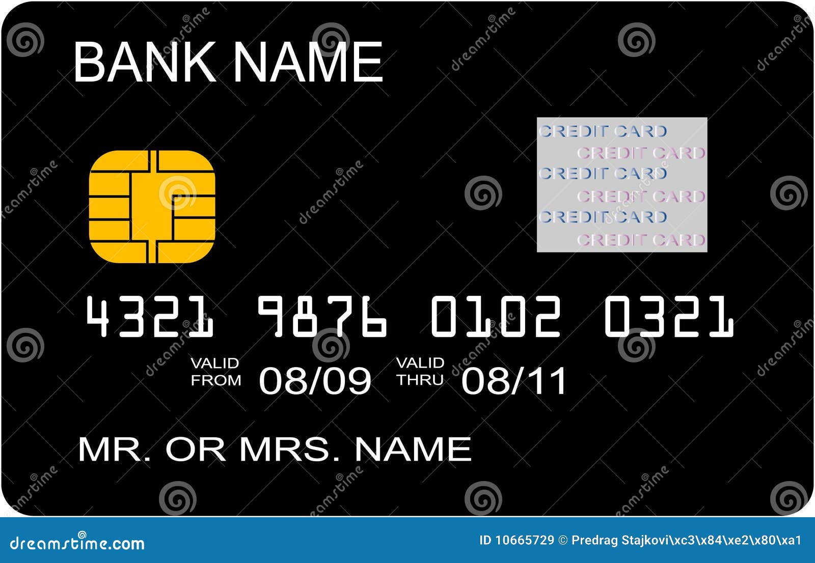 Black credit card concept stock vector. Illustration of 