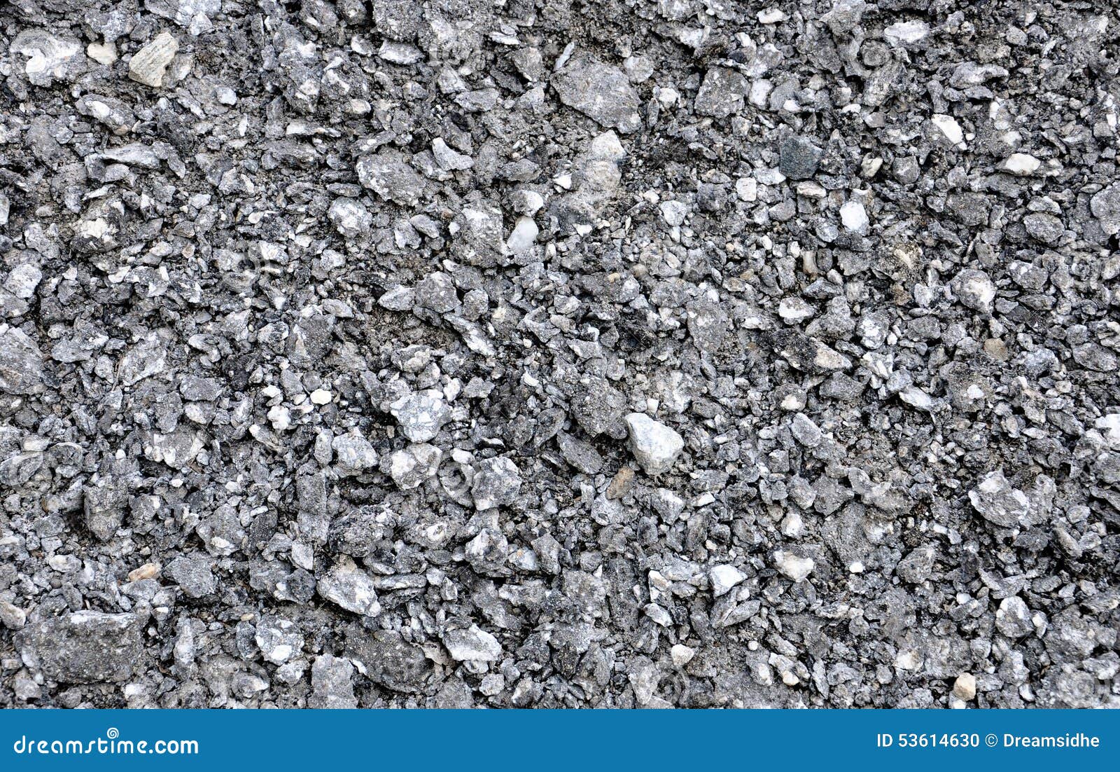 Black crushed stone stock photo. Image of nature, detail 53614630