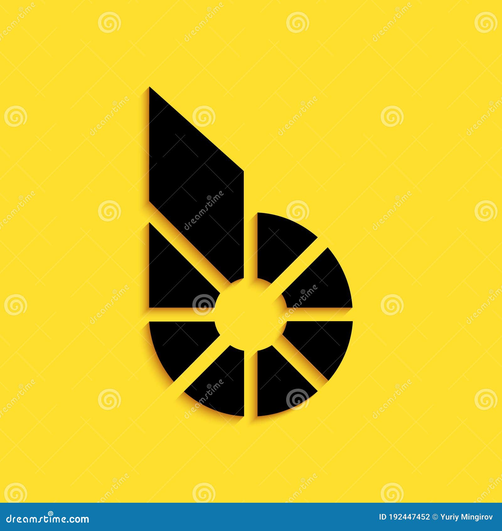 Black Cryptocurrency Coin Bitshares BTS Icon Isolated on Yellow Background.  Physical Bit Coin Stock Vector - Illustration of banking, digital: 192447452