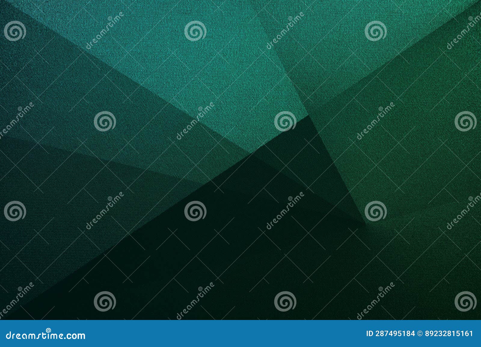 Black Dark Bottle Green Teal Jade Abstract Background. Geometric. 3d