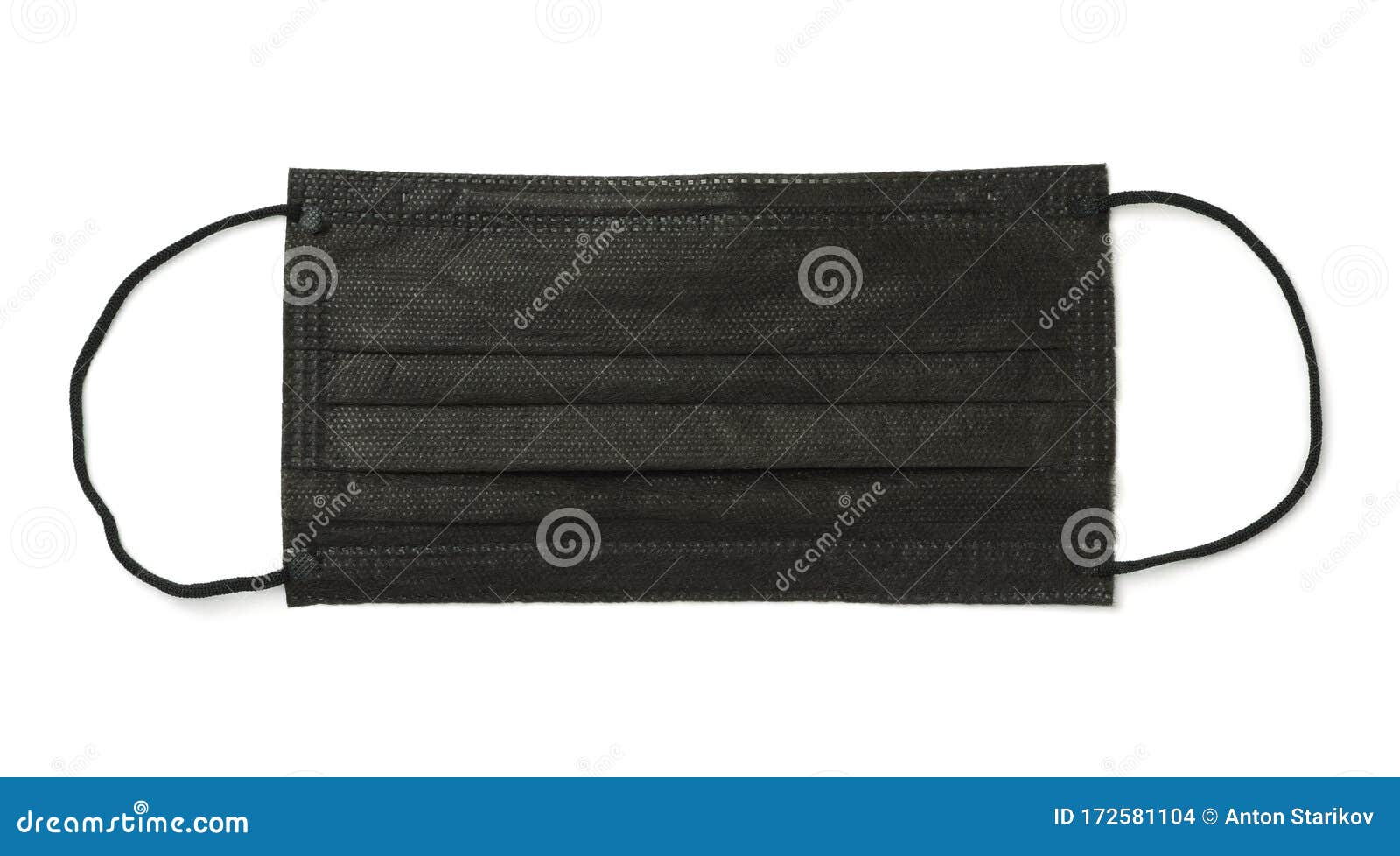 black disposable medical mask black disposable medical mask
