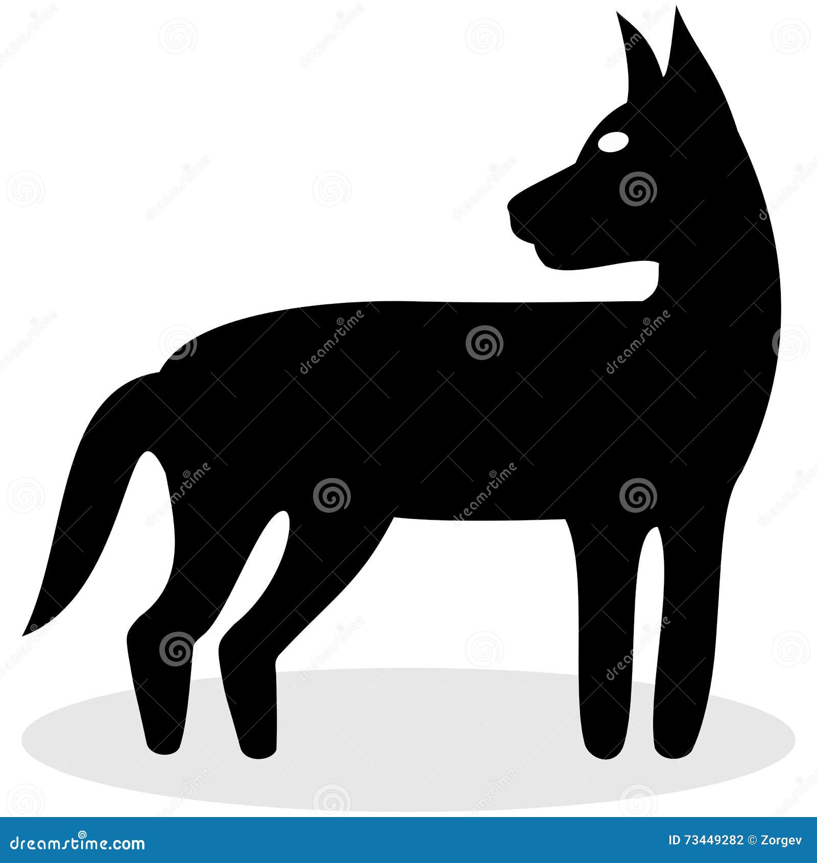 Black Dog Silhouette Stock Images - Download 2,473 Photos