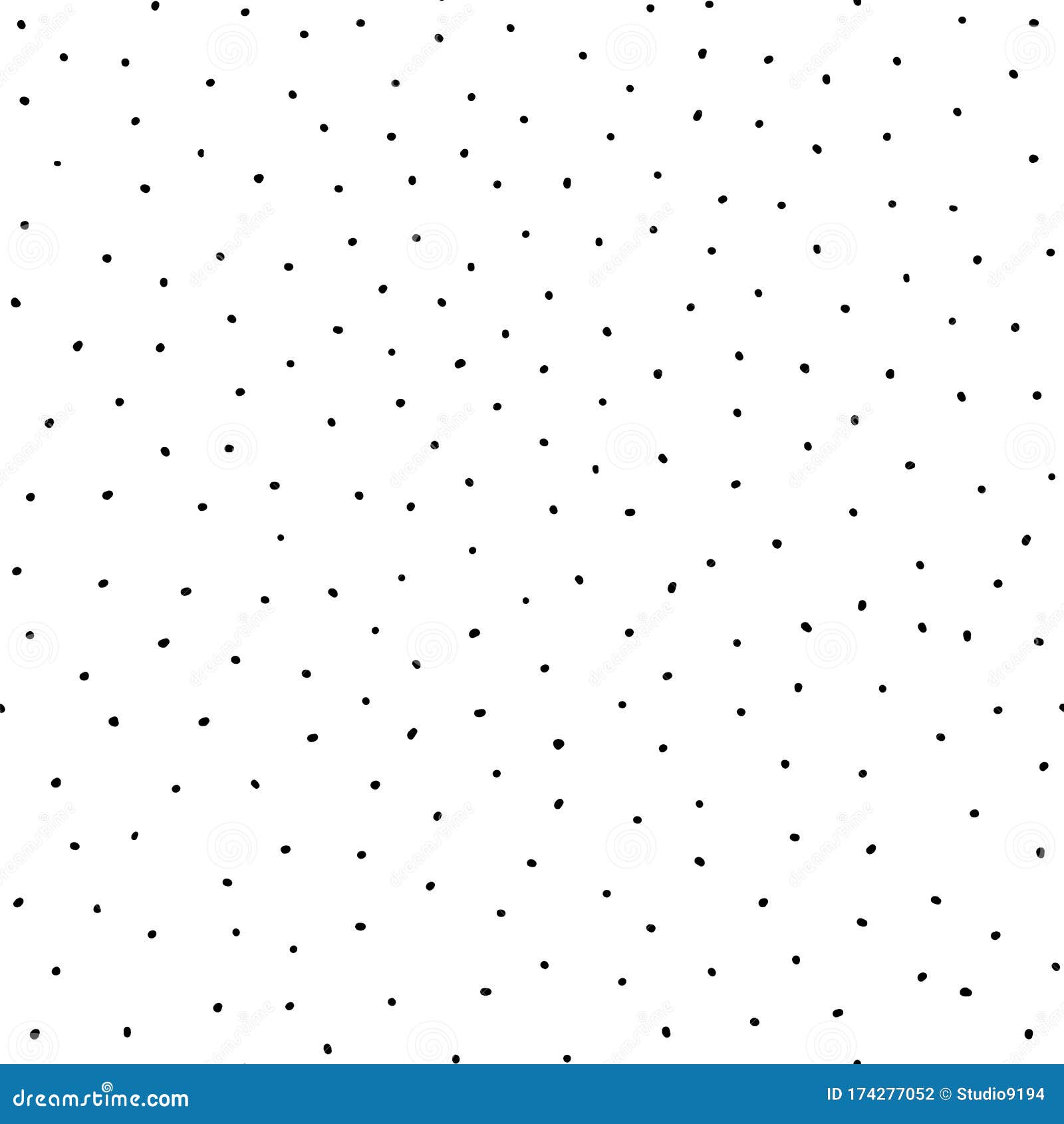 Spots seamless pattern background of hand Vector Image
