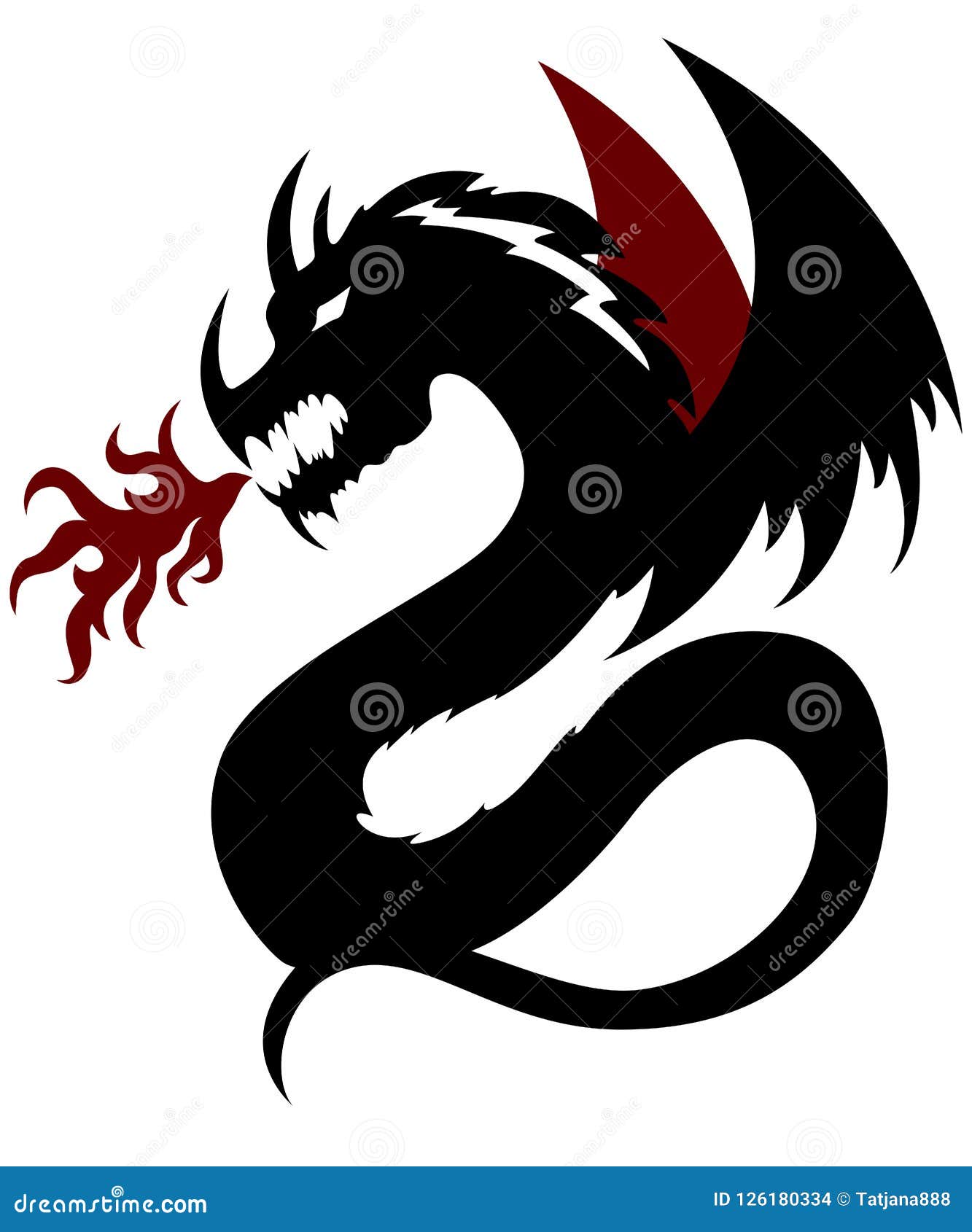 dragon of the darkness flame tattoo dragon of the darkness flame tattoo