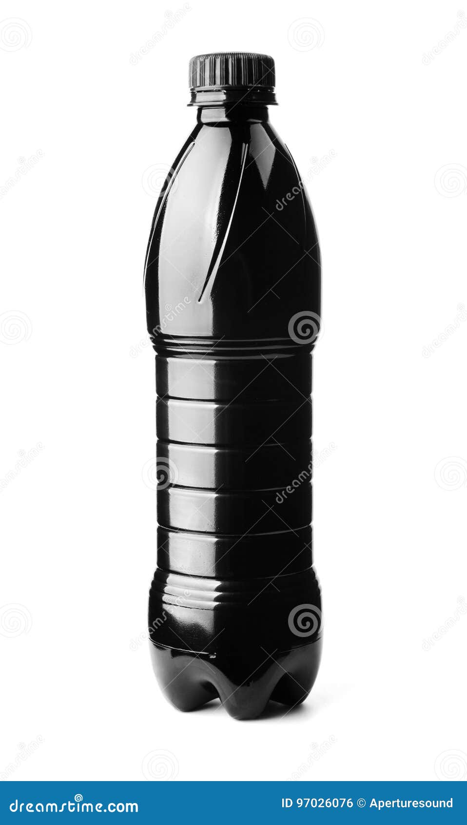 Black energy drink bottle stock photo. Image of drink 97026076