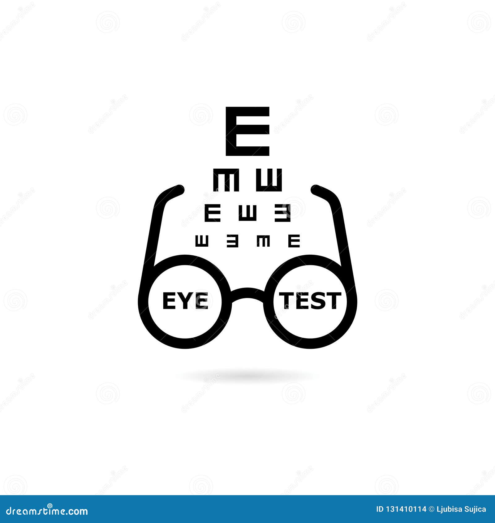 Eye Chart Logo