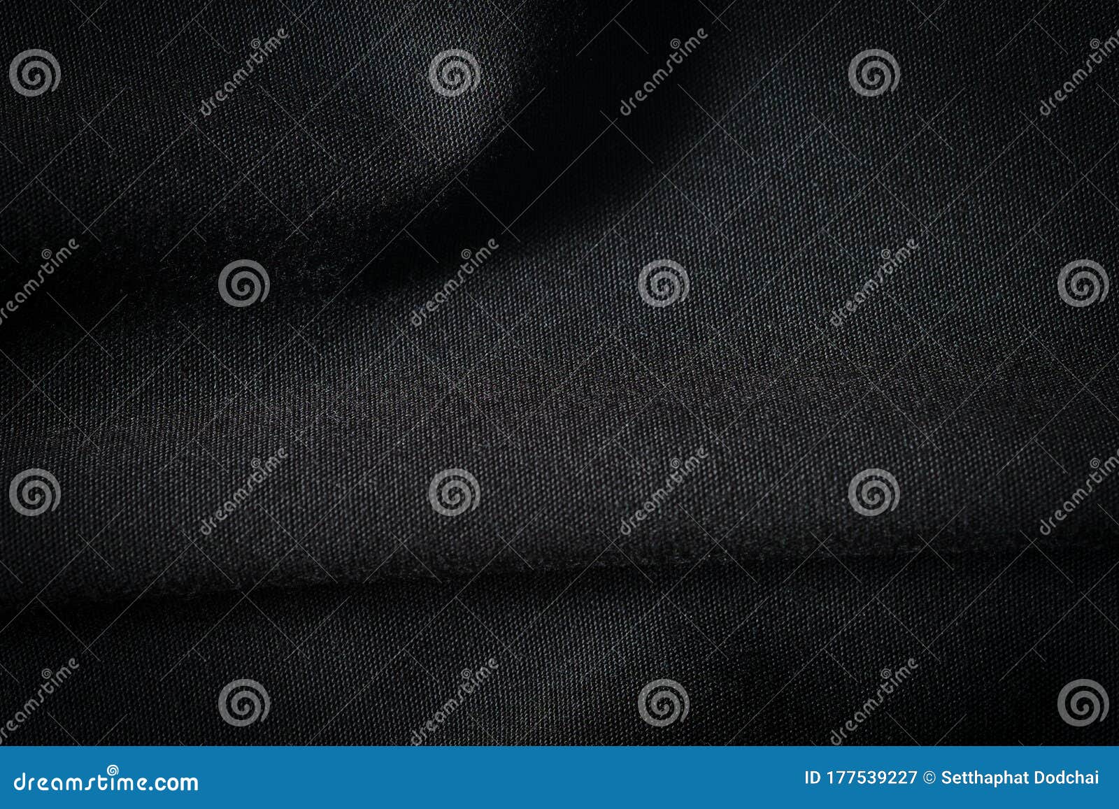 Black Fabric, Luxury Dark Gray Background Abstract. Material are Used ...