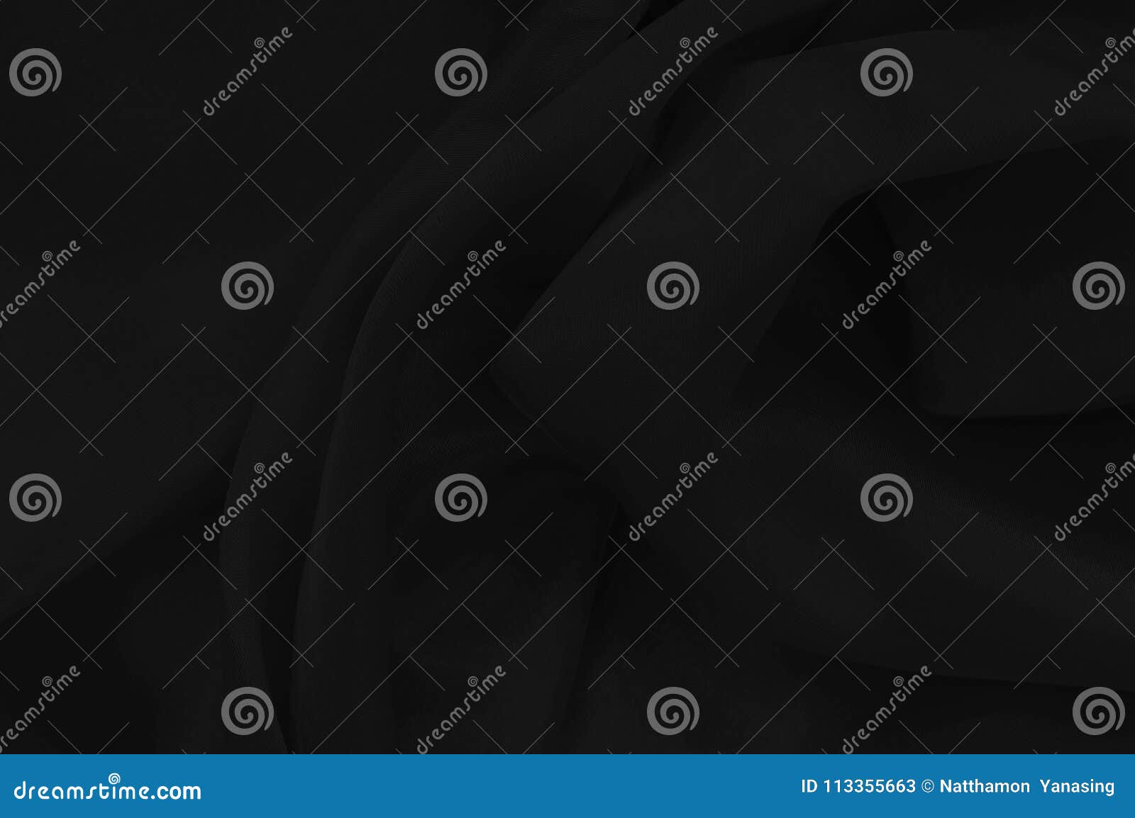 Black Fabric Texture for Background, Beautiful Pattern of Silk or Linen ...