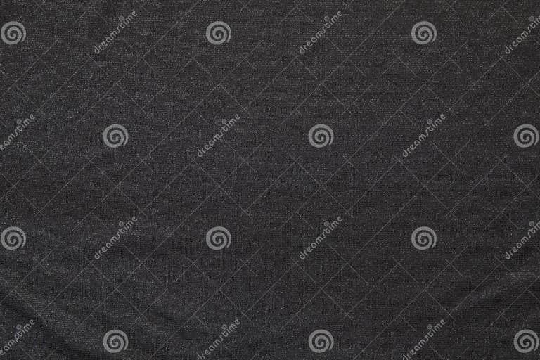 Black Fabric Texture with Wrinkles for Background Stock Image - Image ...