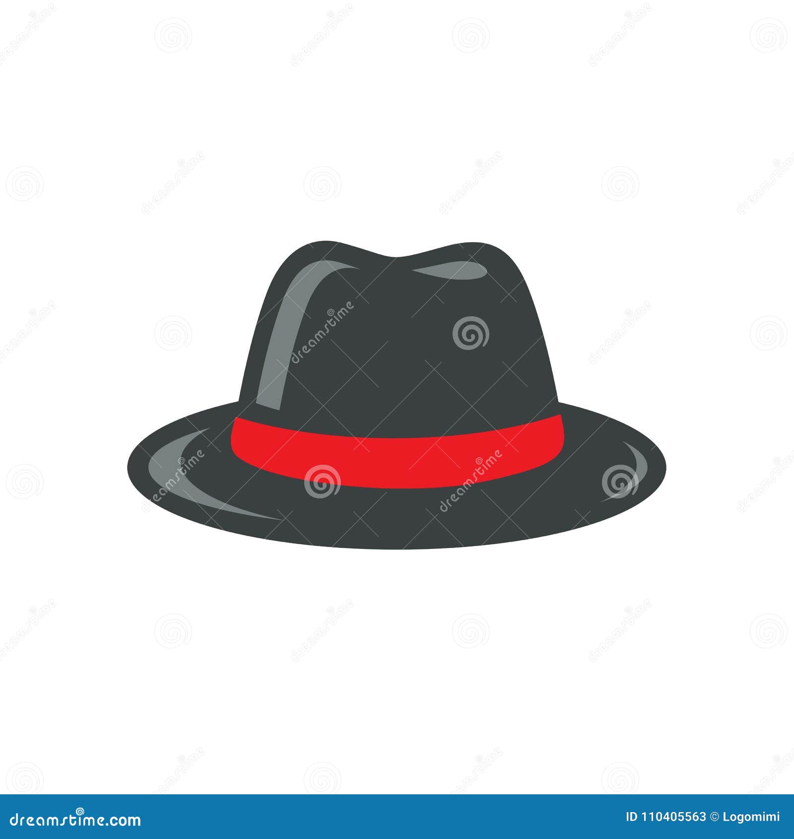black fedora hat 