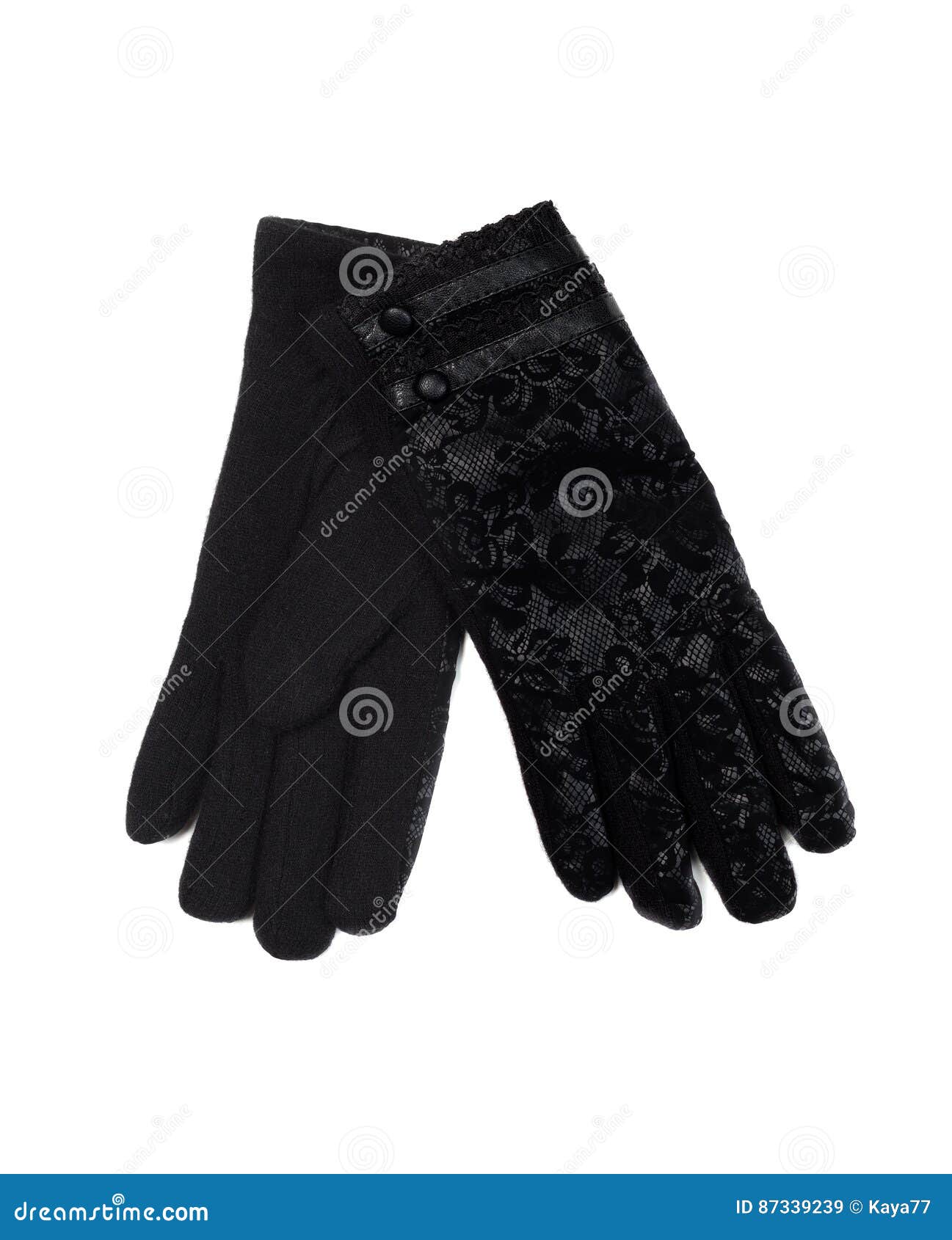 Black gloves stock image. Image of lady, fluffy 87339239