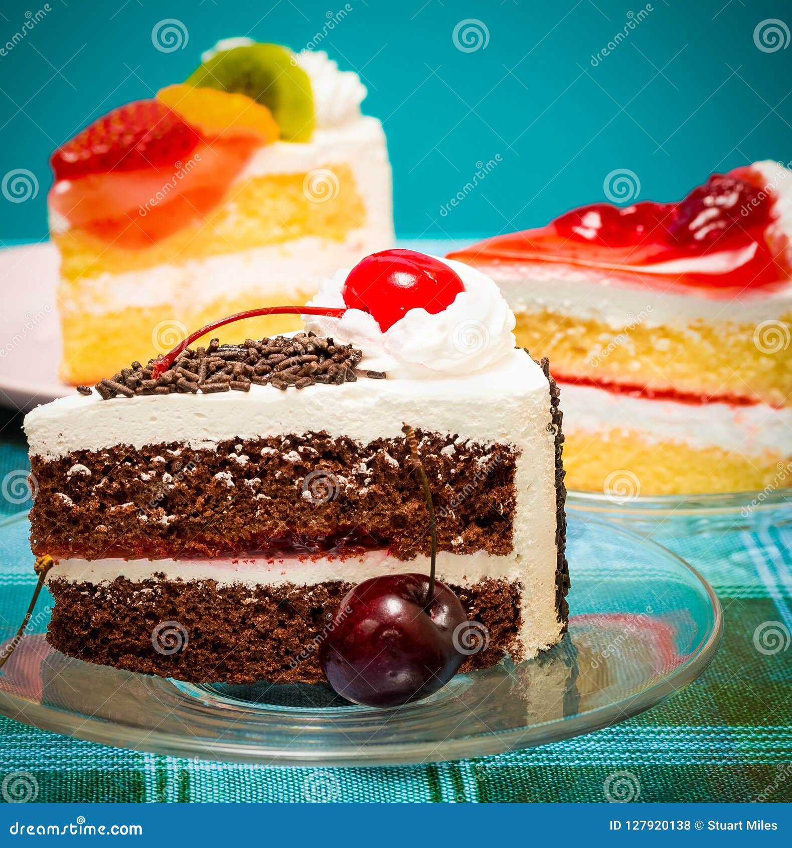 Black Forest Gateau Represents Cream Cake And Cafes Stock Photo Image Of Restaurants Creamy