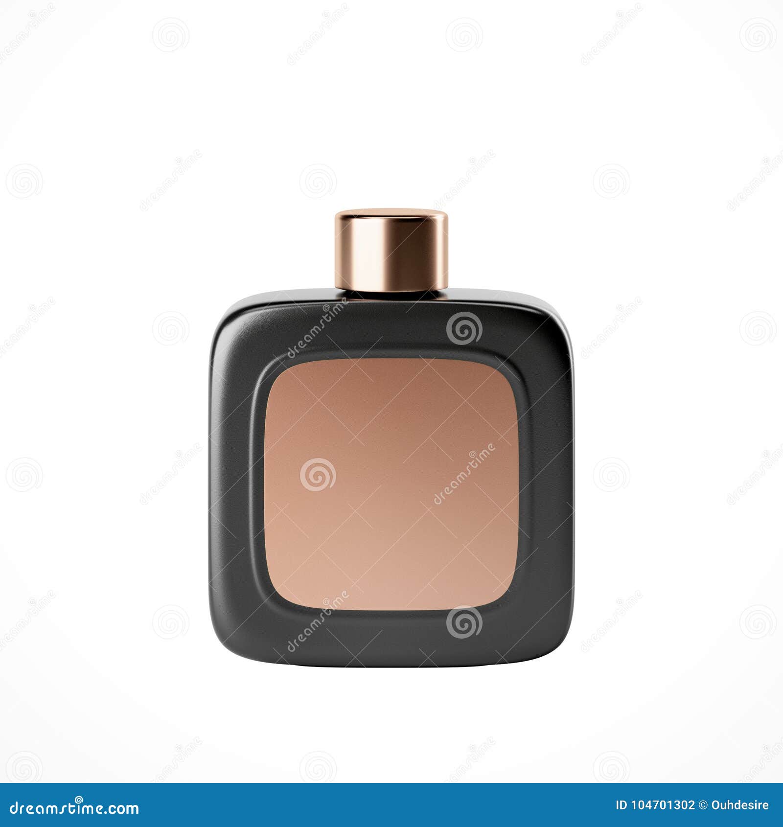 Download Black Fragrance Perfume Bottle Mockup Stock Illustration ...