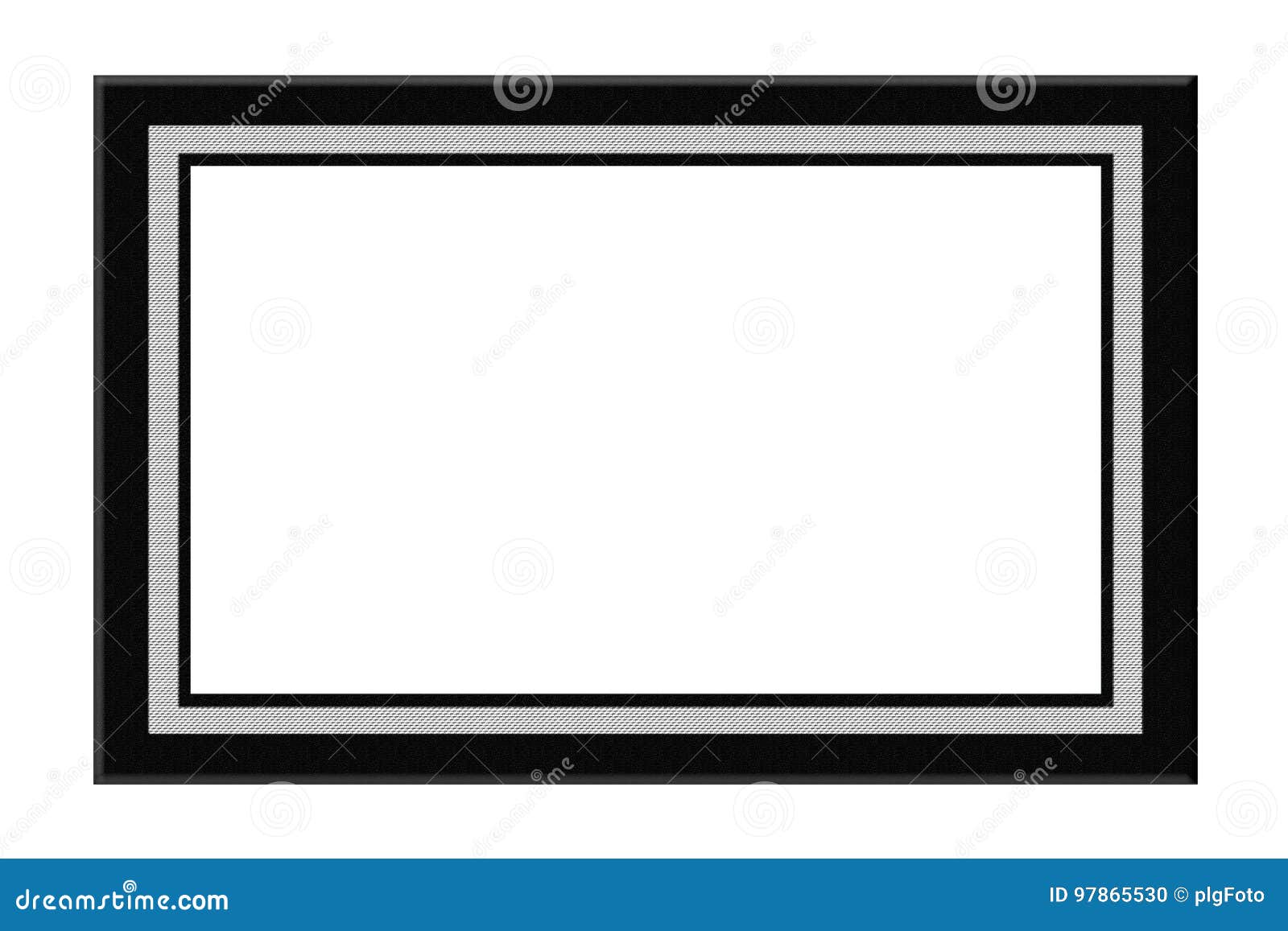 Black Frame stock photo. Image of isolated, black, mounting 97865530