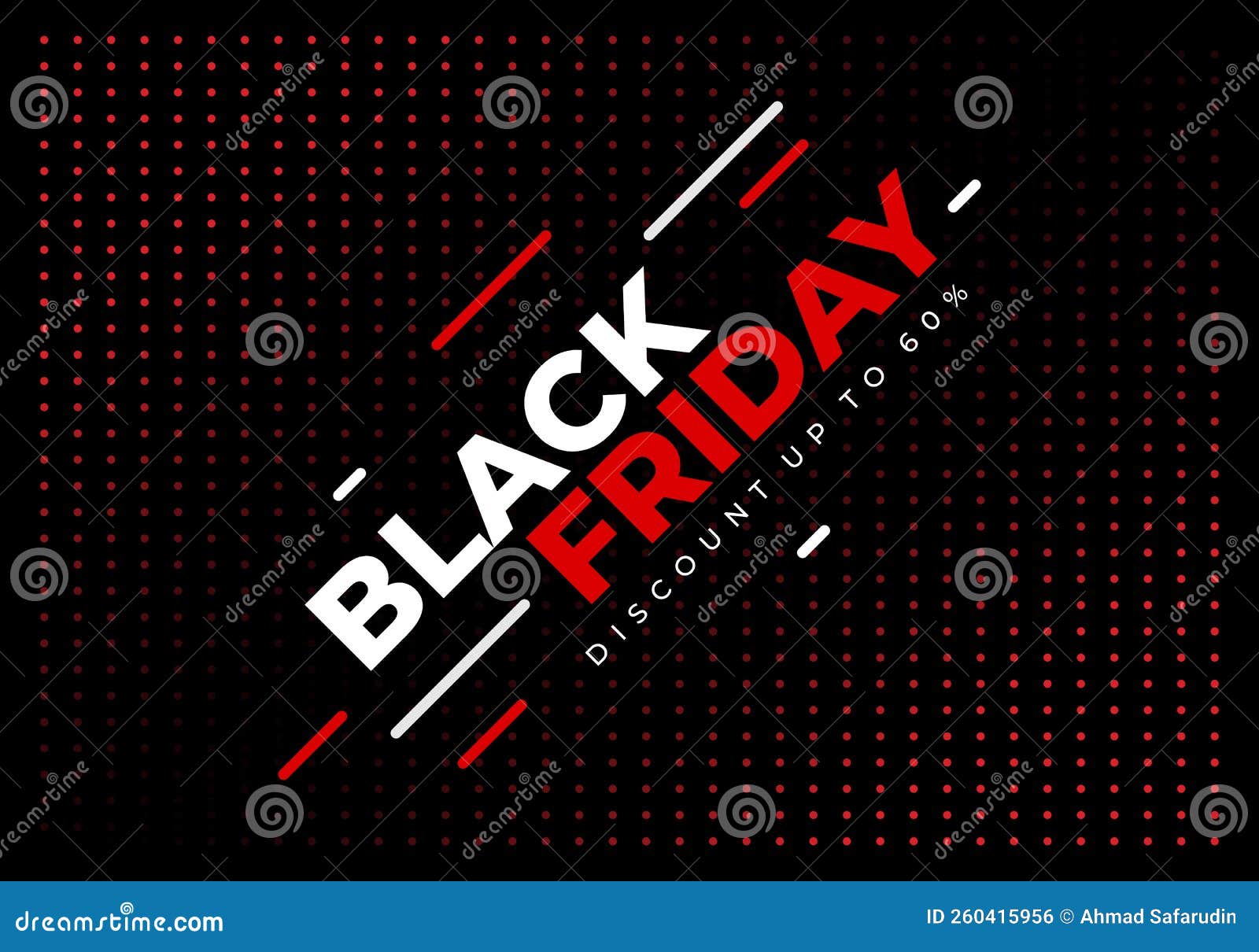 Black Friday Background Celebrated on November 25 Stock Vector