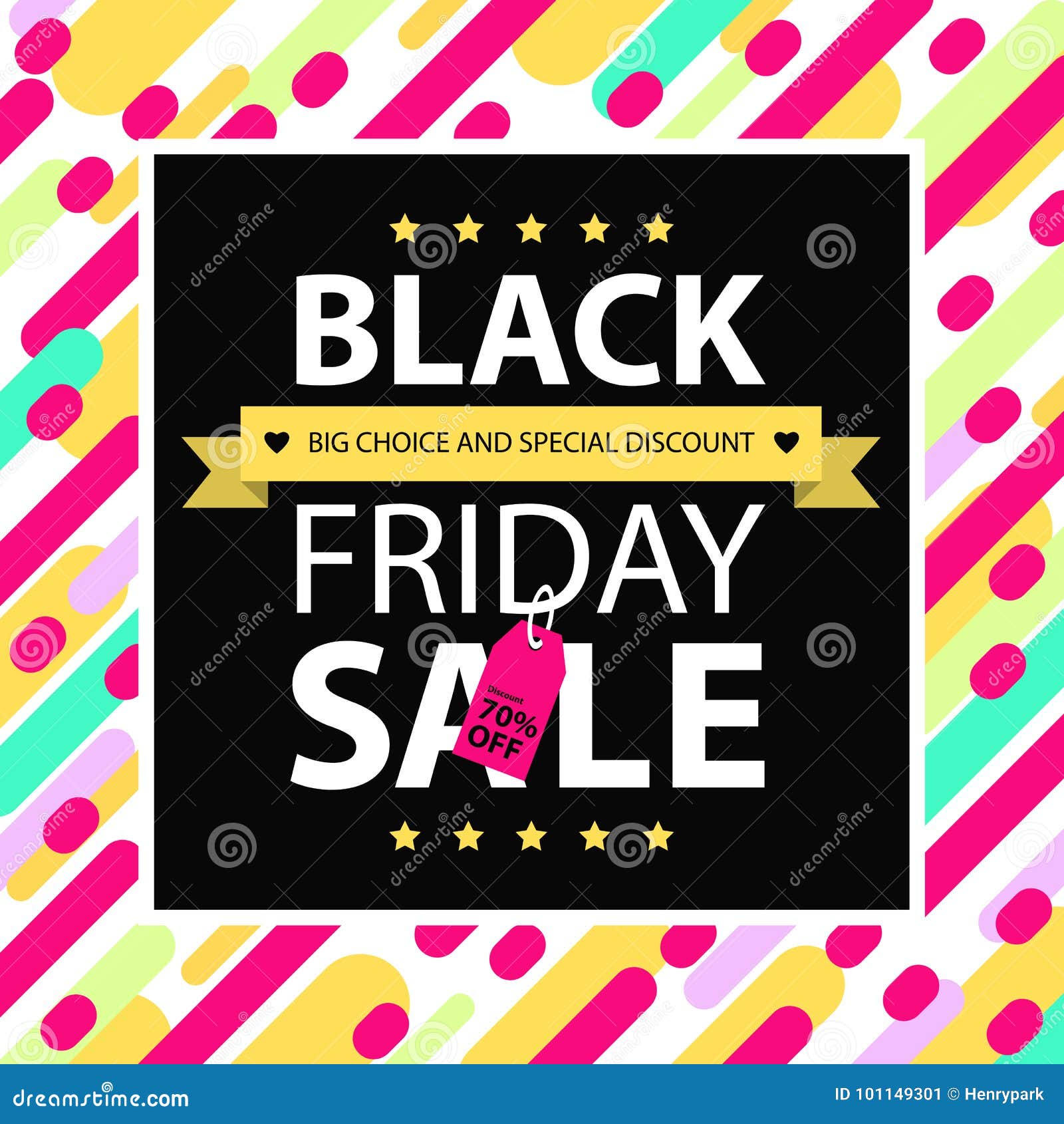 Black friday card stock vector. Illustration of advertisement 101149301