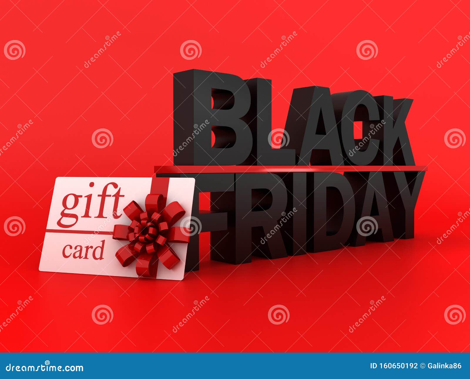 Black Friday and gift card stock photo. Image of market 160650192