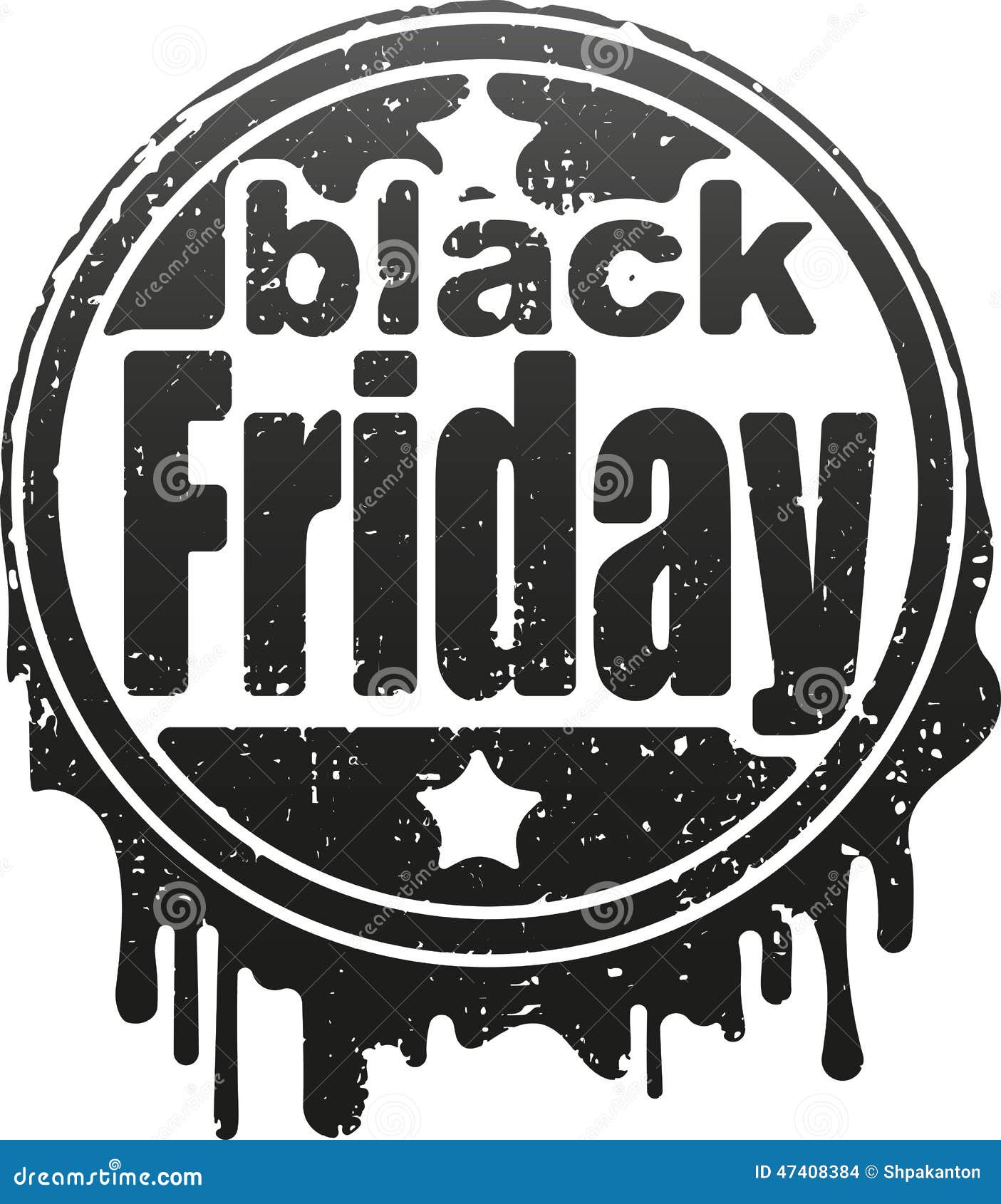 Black friday rubber stamp. stock vector. Illustration of marketing
