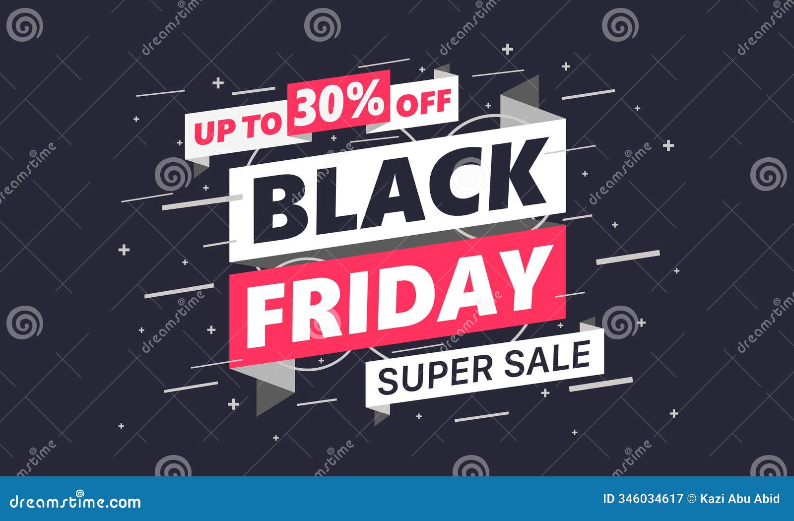 black friday banner  up to 60% off with black background.