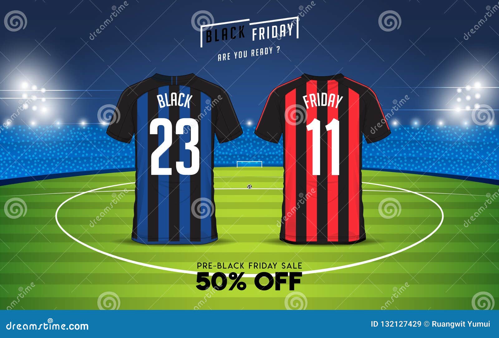 black friday football jersey