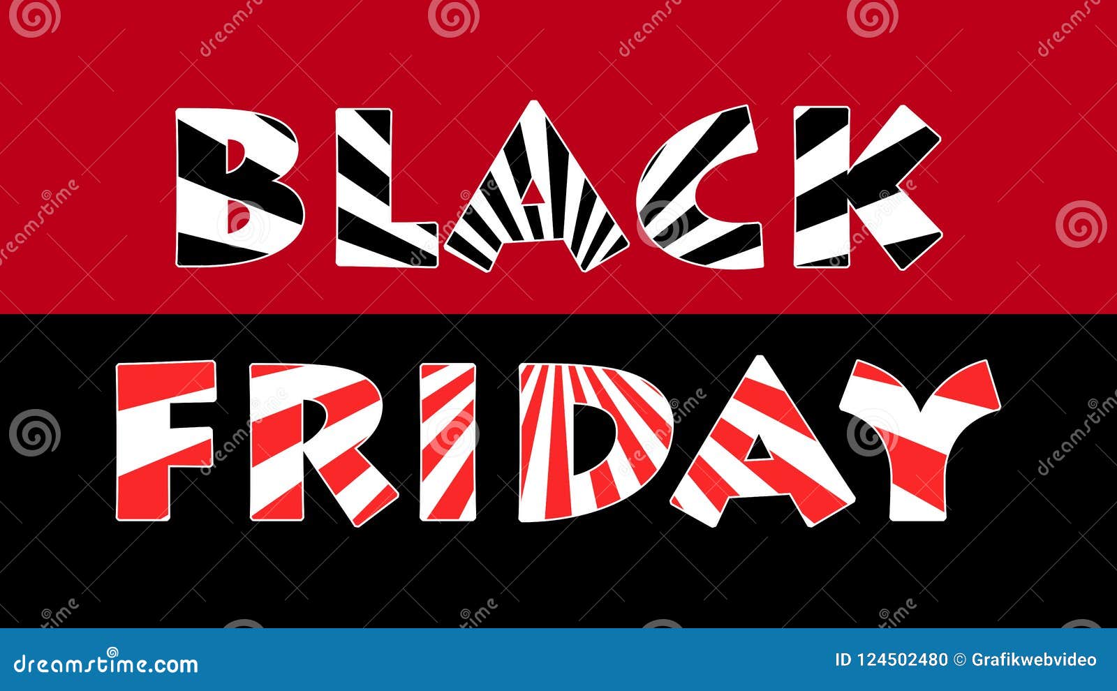 Black Friday Sale Concept 004 Background Stock Illustration