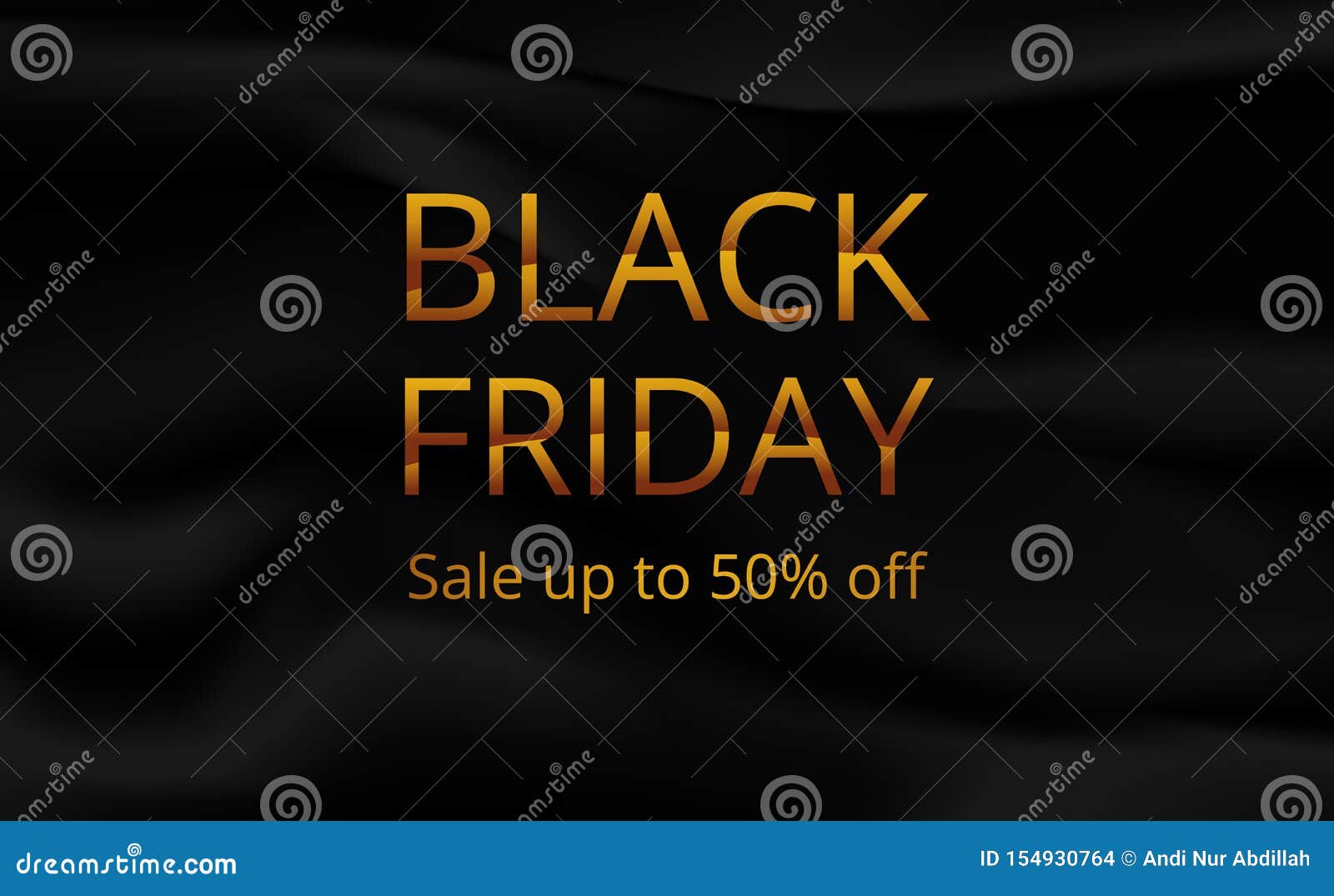 Black Friday Sale Offer Banner Poster Template With Black Silk Fabric - What Is The Sale Day After Black Friday Called