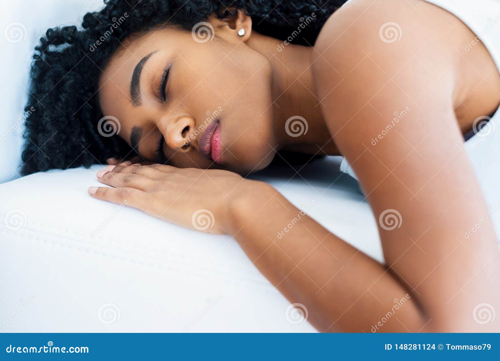 Very Young Black Teen Girls Sleeping