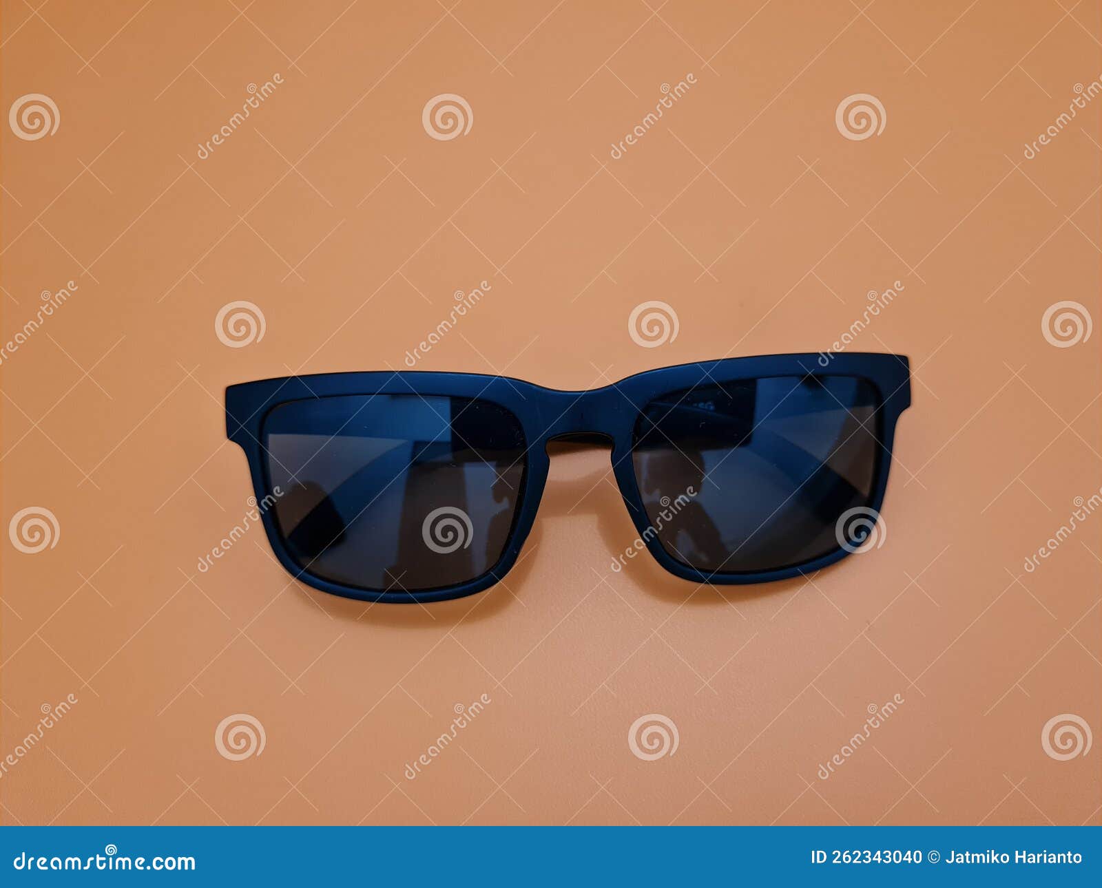 Black Glasses Made of Plastic and Black Frames Stock Photo Image of