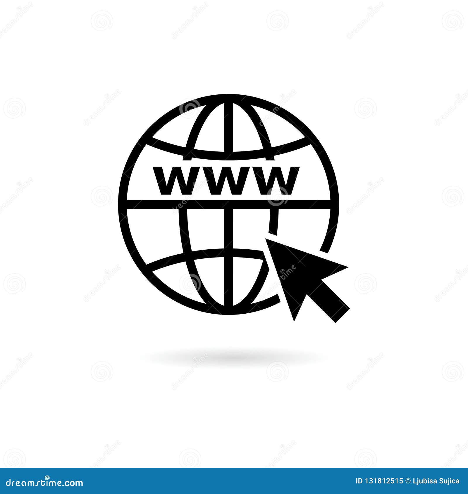 black website icon