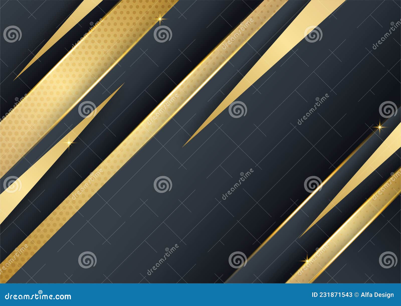 Black Gold Background. Abstract Black And Gold Lines Wallpaper