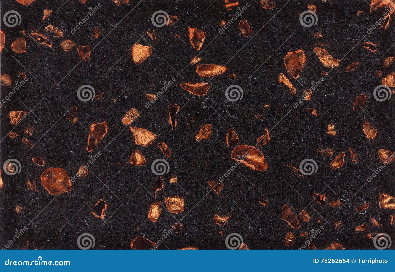 Black and Gold Granite Texture Stock Photo - Image of grunge, marble