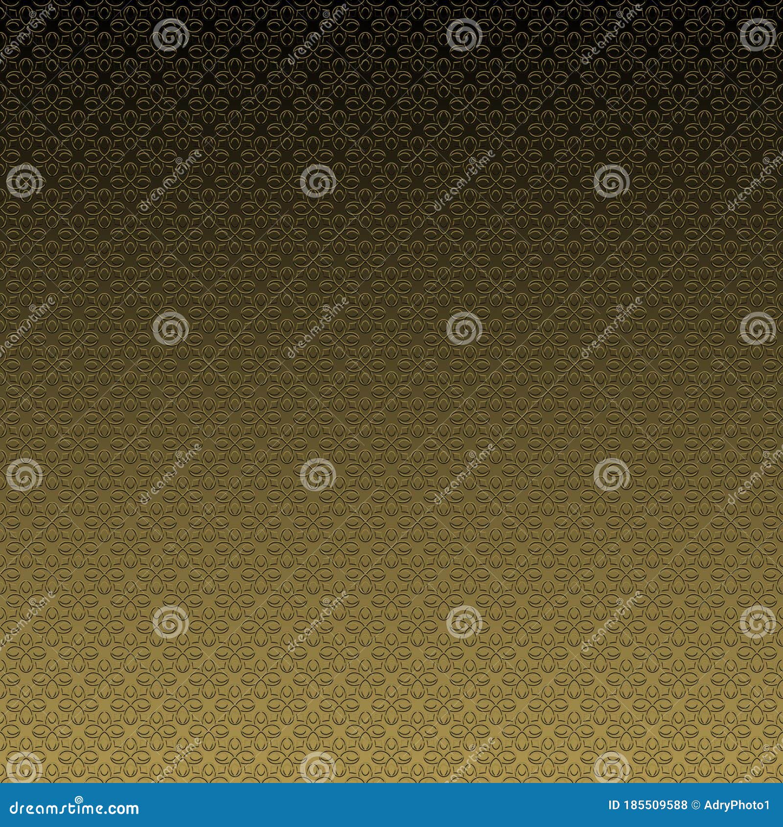 Black and Gold Illustration, High Resolution Square Format and