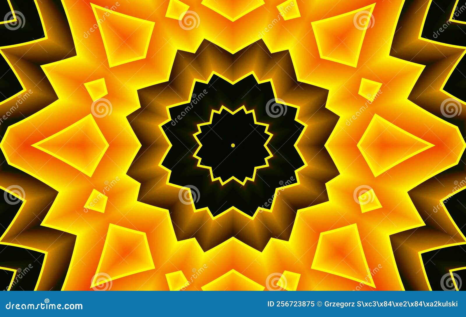 Black and Gold Wallpaper Presented Abstractly Style Stock Illustration
