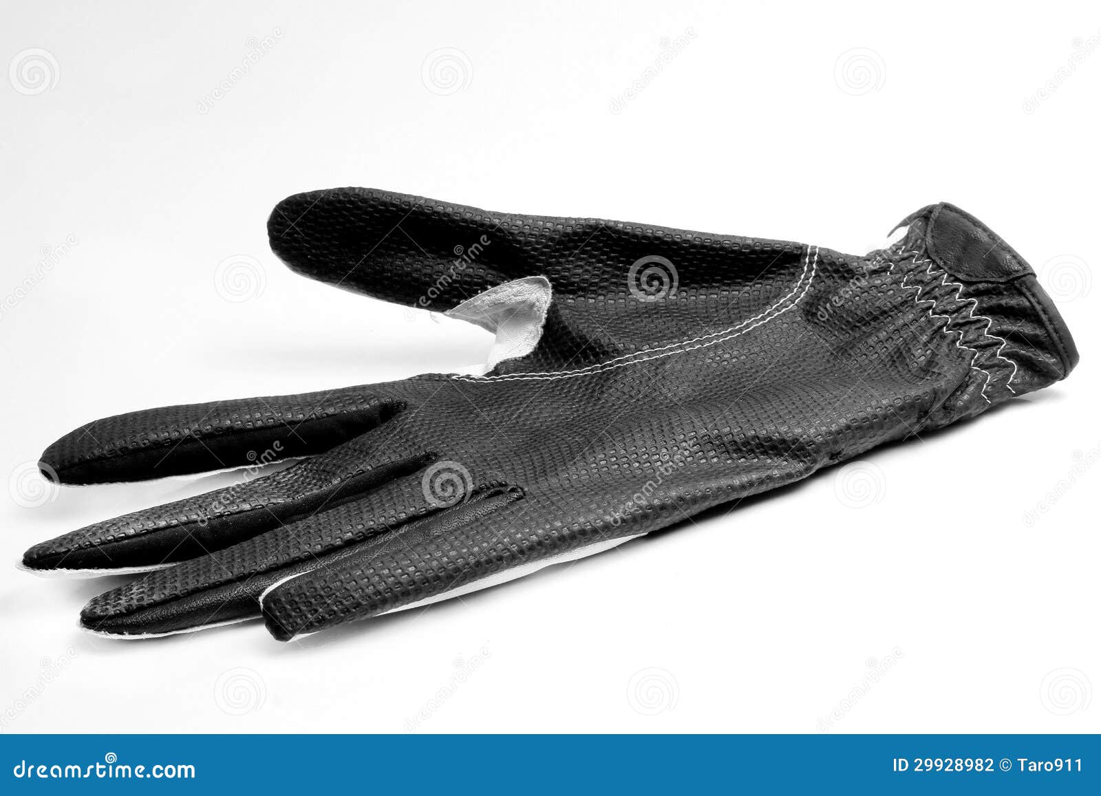 Black golf glove stock photo. Image of touch, studio 29928982