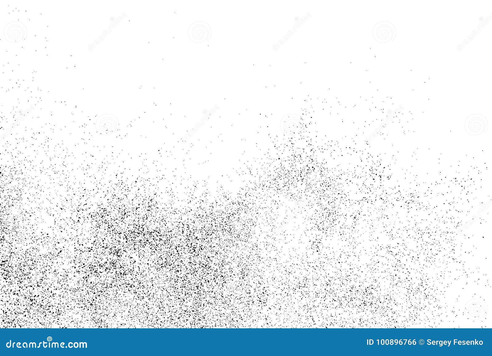 Black Grainy Texture on White. Stock Vector - Illustration of distress ...