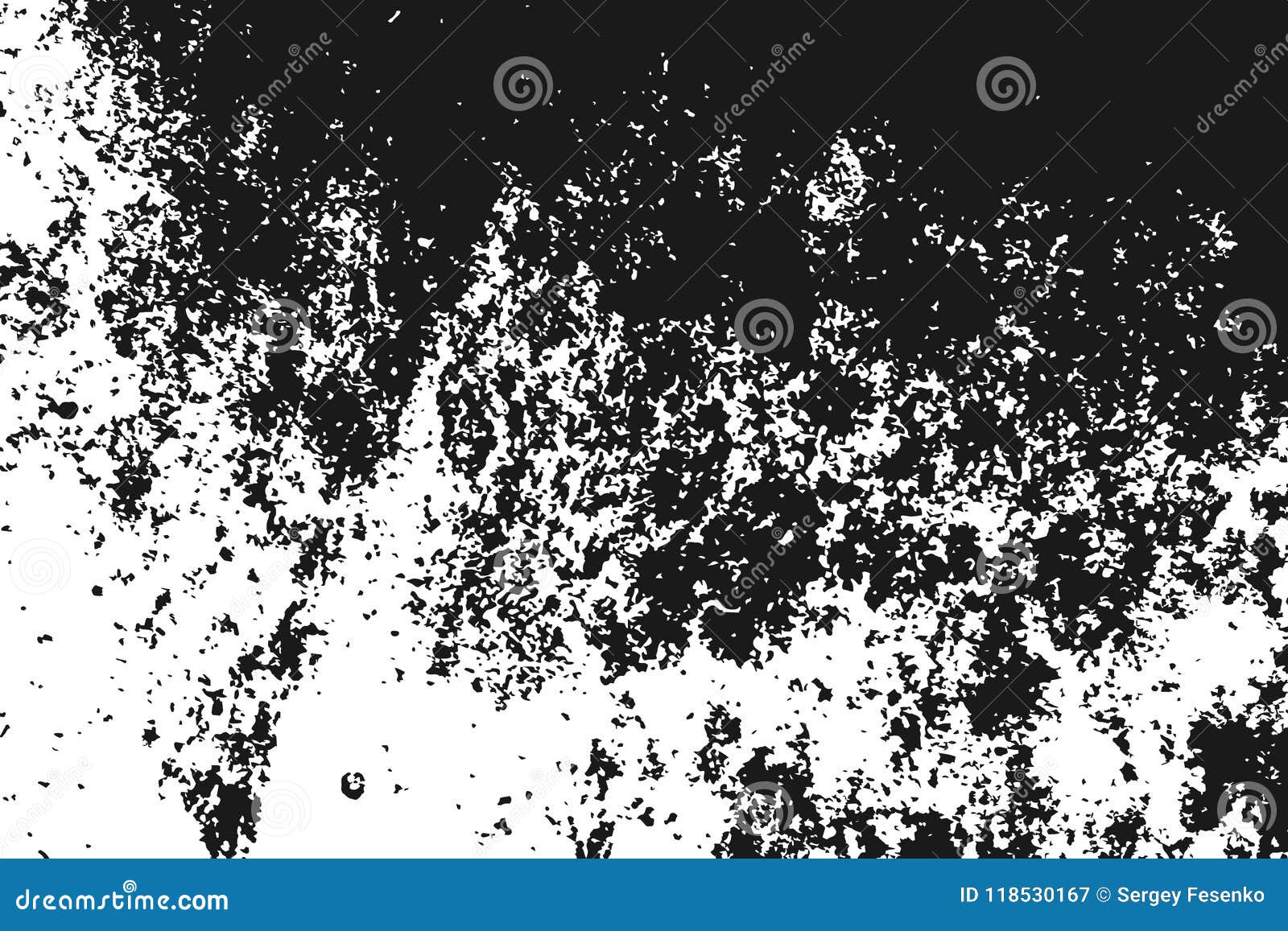 Black grainy texture on white. Black grainy texture on white background. Distress overlay textured. Grunge design elements. Vector illustration,eps 10.