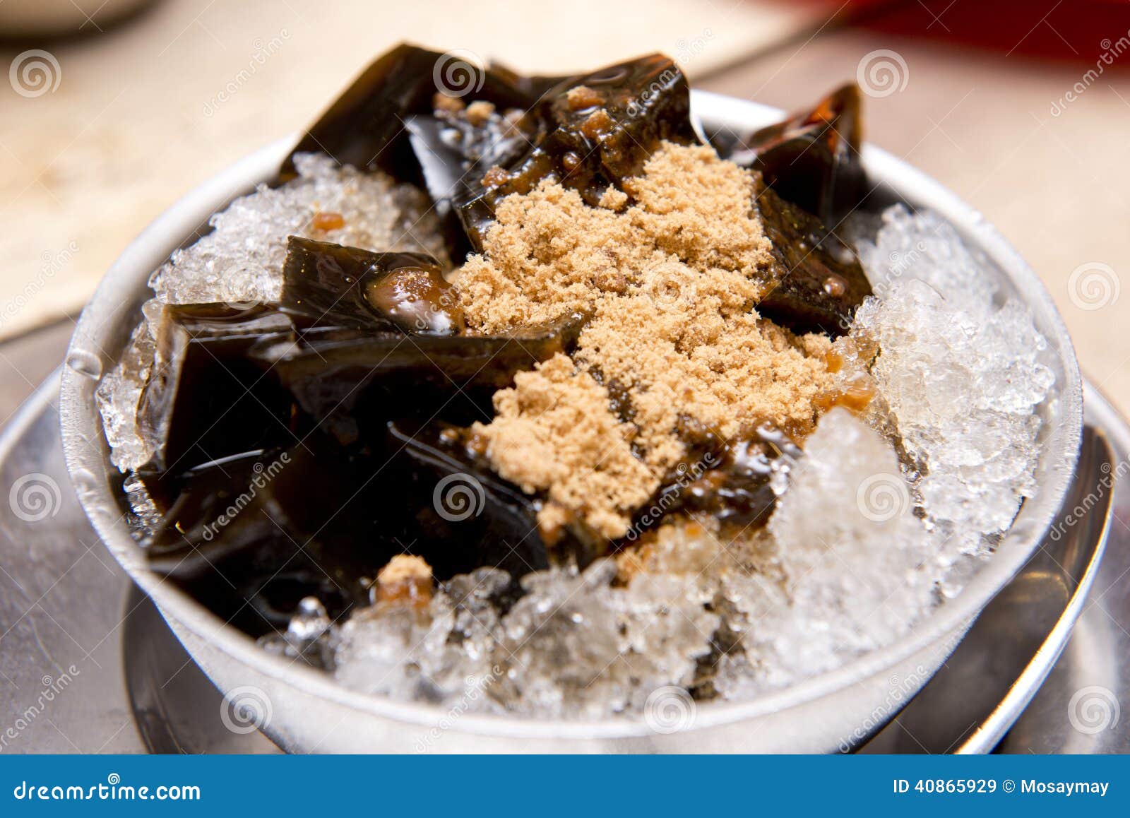 Photo Ice grass jelly recipe Fresh and Delicious Bontang