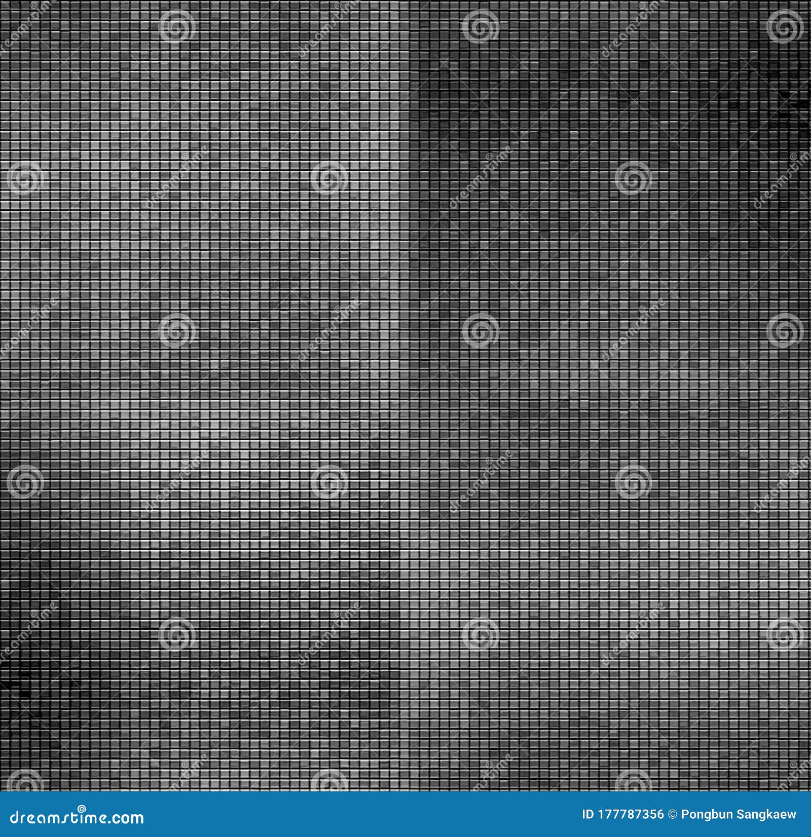 Black and Gray Mosaic Abstract Texture Background Stock Illustration