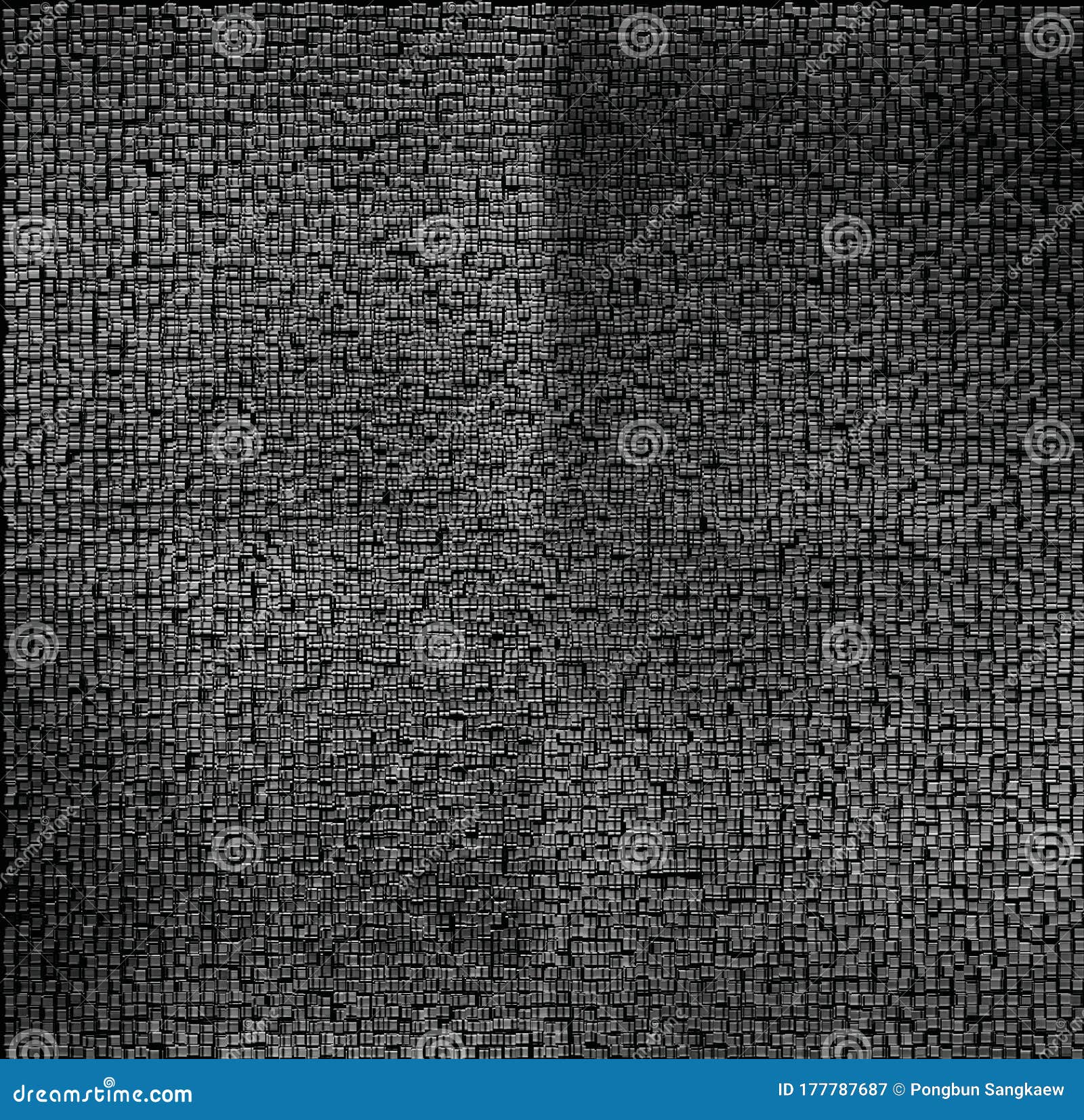 Black and Gray Mosaic Abstract Texture Background Stock Image Image