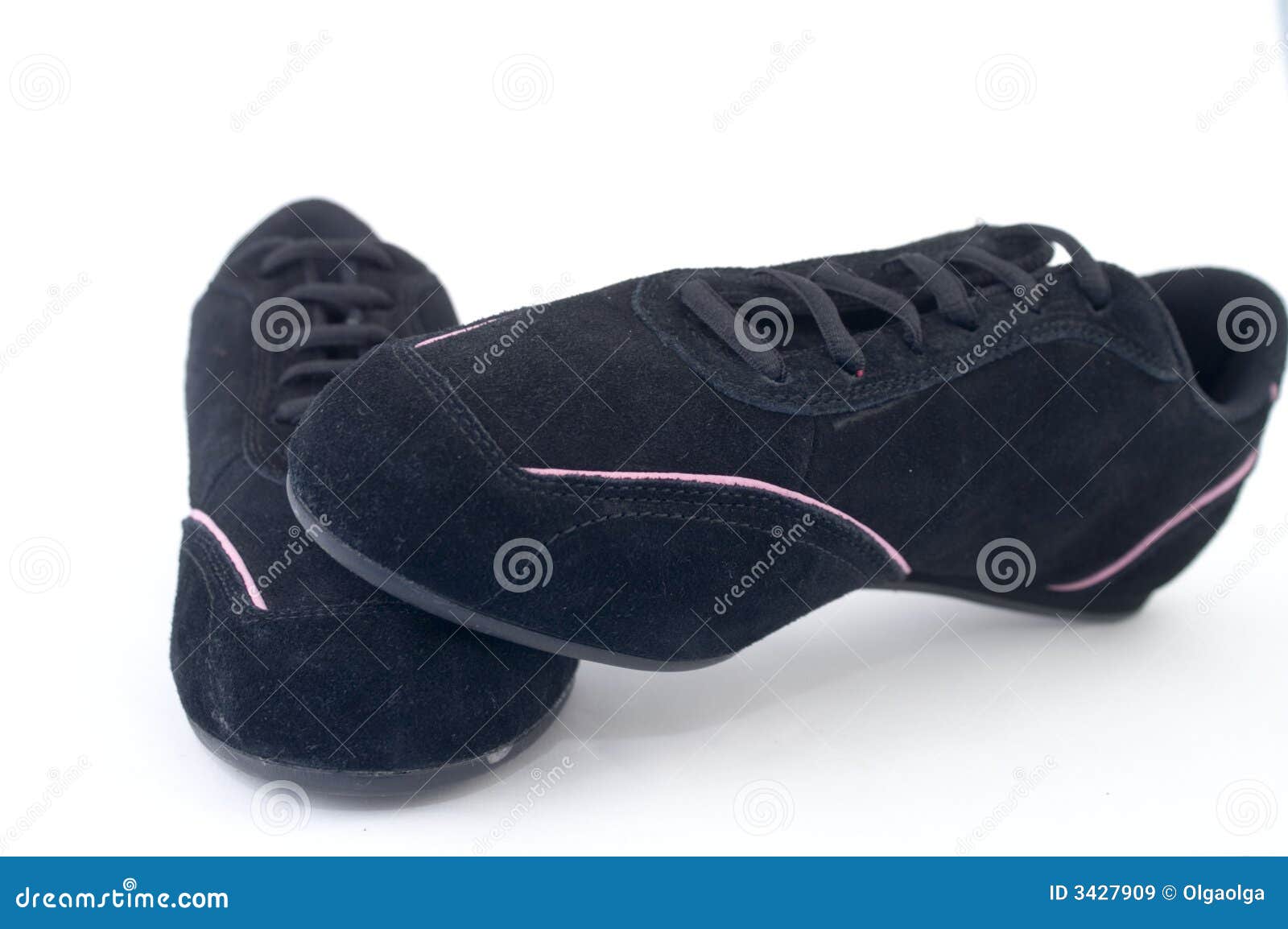 Black gym shoes stock image. Image of exercise, sport 3427909