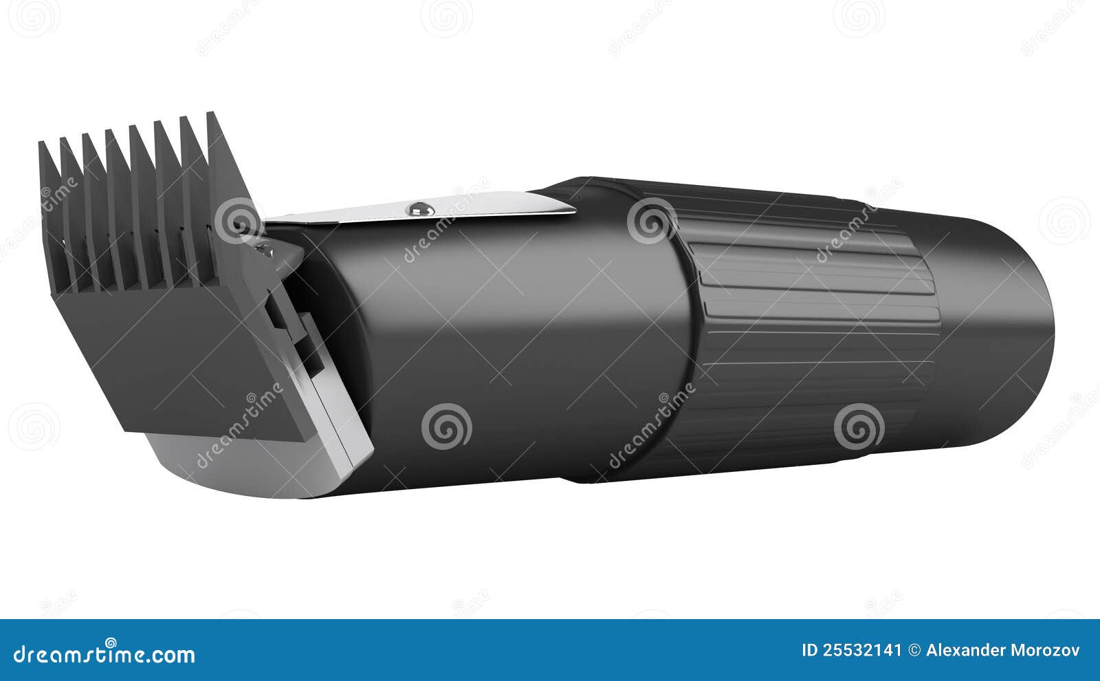 Black hair clipper stock illustration. Illustration of ...