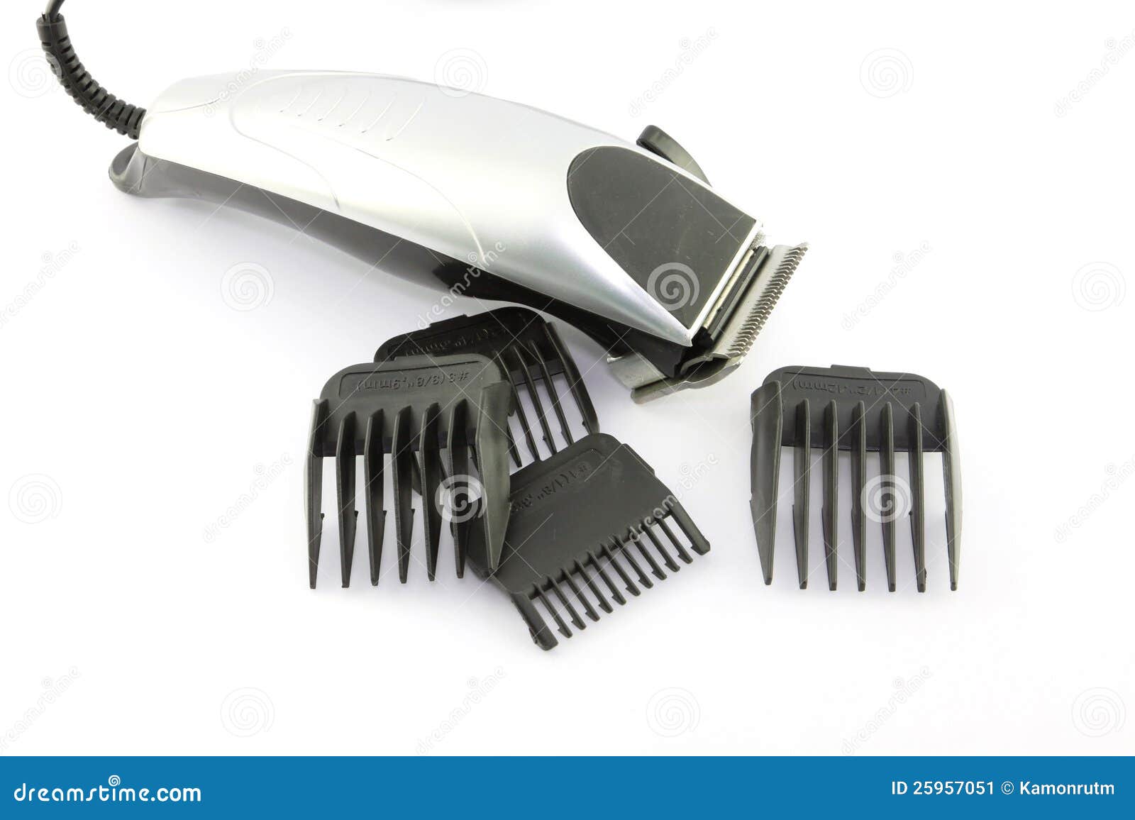 Black hair clipper stock image. Image of horizontal, hand 25957051